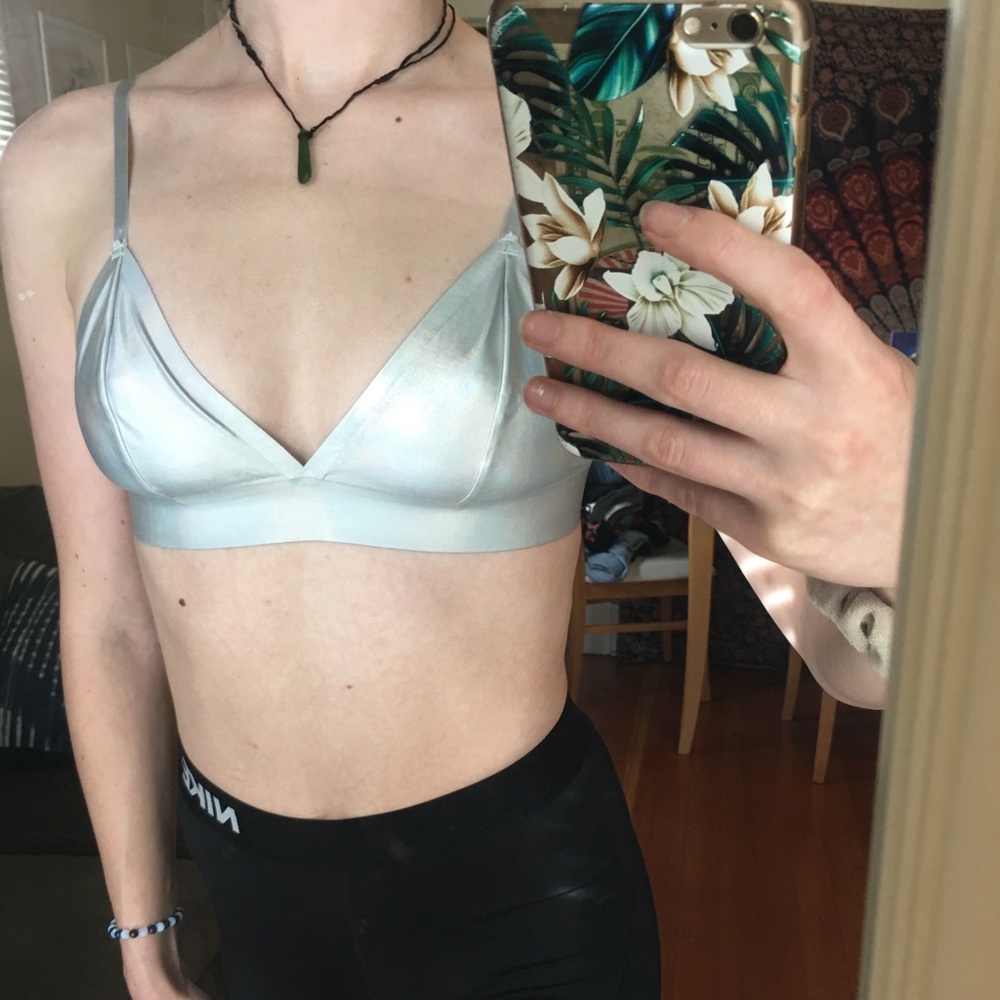 Holographic Bralette
